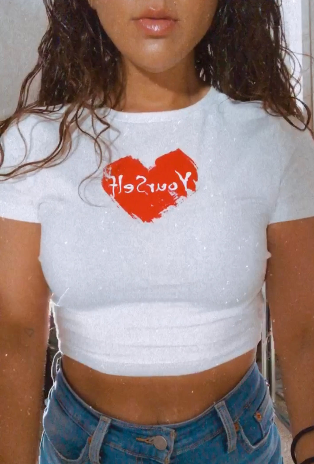 Love Yourself Crop Top